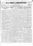 La Voce Coloniale, January 21, 1933