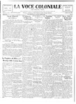 La Voce Coloniale, March 4, 1933