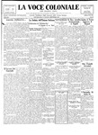 La Voce Coloniale, September 2, 1933