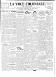La Voce Coloniale, September 9, 1933