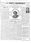 La Voce Coloniale, October 7, 1933