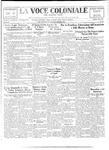 La Voce Coloniale, October 28, 1933