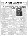 La Voce Coloniale, November 4, 1933