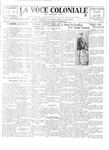 La Voce Coloniale, November 18, 1933