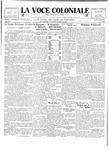 La Voce Coloniale, January 27, 1934