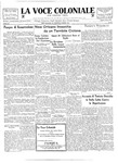 La Voce Coloniale, March 31, 1934