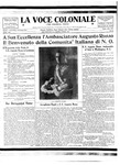 La Voce Coloniale, March 7, 1935