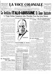 La Voce Coloniale, October 5, 1935