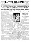 La Voce Coloniale, October 19, 1935