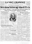La Voce Coloniale, November 9, 1935