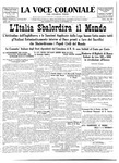 La Voce Coloniale, November 23, 1935