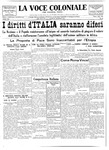 La Voce Coloniale, December 14, 1935