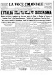 La Voce Coloniale, December 21, 1935