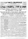 La Voce Coloniale, January 4, 1936