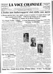 La Voce Coloniale, January 11, 1936