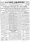 La Voce Coloniale, January 18, 1936
