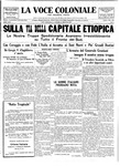 La Voce Coloniale, January 25, 1936