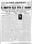 La Voce Coloniale, February 29, 1936