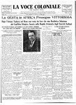 La Voce Coloniale, March 14, 1936
