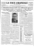 La Voce Coloniale, April 4, 1936