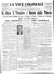 La Voce Coloniale, April 18, 1936