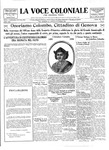 La Voce Coloniale, October 10, 1936