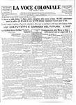 La Voce Coloniale, October 31, 1936