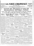 La Voce Coloniale, January 30, 1937