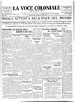 La Voce Coloniale, April 3, 1937