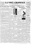 La Voce Coloniale, October 30, 1937