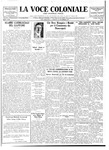 La Voce Coloniale, November 13, 1937