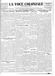 La Voce Coloniale, November 27, 1937