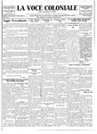La Voce Coloniale, January 8, 1938