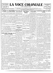 La Voce Coloniale, January 29, 1938