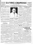 La Voce Coloniale, February 12, 1938