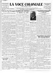 La Voce Coloniale, February 19, 1938
