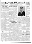 La Voce Coloniale, March 12, 1938