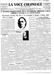 La Voce Coloniale, April 9, 1938