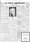 La Voce Coloniale, April 30, 1938