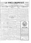 La Voce Coloniale, May 14, 1938