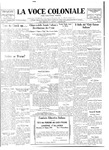 La Voce Coloniale, June 11, 1938