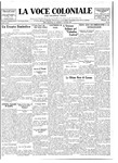 La Voce Coloniale, July 9, 1938