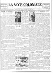La Voce Coloniale, August 13, 1938