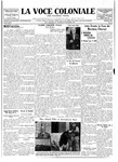 La Voce Coloniale, November 26, 1938