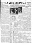 La Voce Coloniale, December 3, 1938