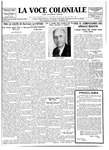 La Voce Coloniale, December 17, 1938