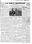 La Voce Coloniale, January 14, 1939