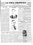 La Voce Coloniale, March 18, 1939