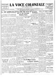 La Voce Coloniale, March 25, 1939