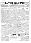 La Voce Coloniale, April 8, 1939